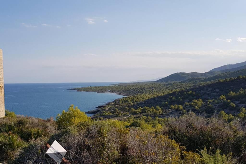 Neu renoviertes Strandappartment mit Meerblick Alcossebre Buitenkant foto