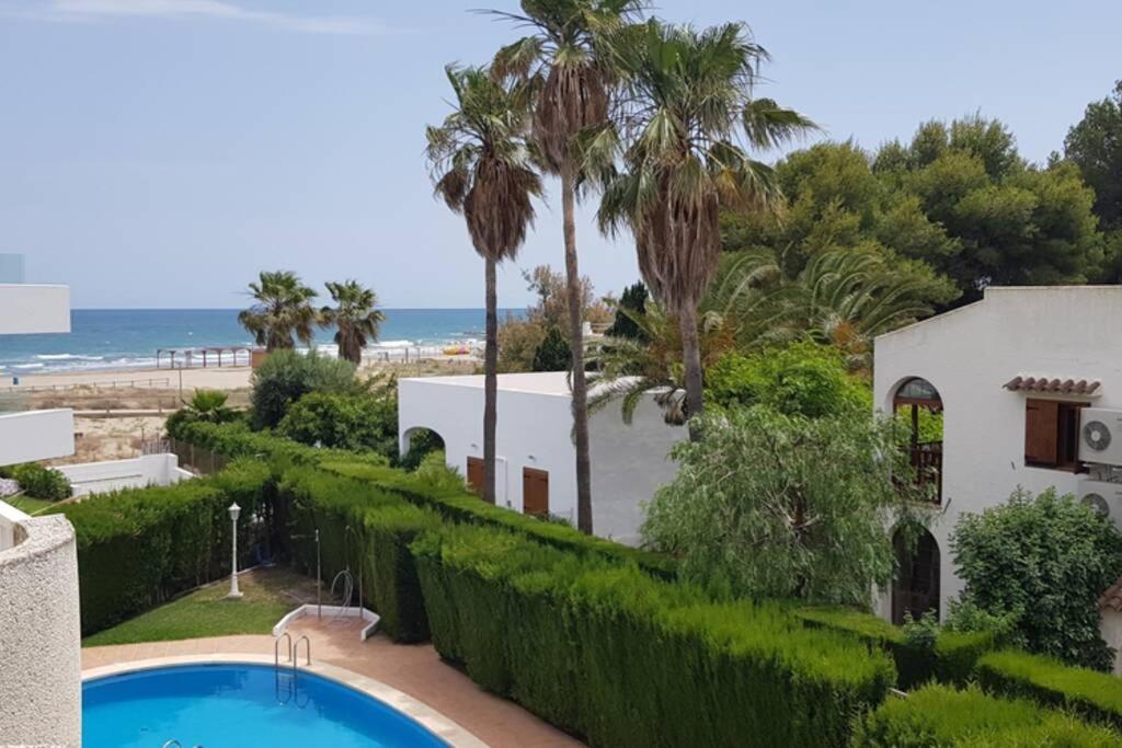 Neu renoviertes Strandappartment mit Meerblick Alcossebre Buitenkant foto